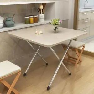 4인용식탁 접이식 간이 이동식 테이블 식탁 티 책상 2인용 4인용