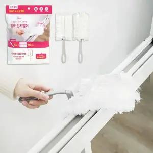 [NS홈쇼핑]단면세트 흡착 먼지떨이 본체1개 리필10개입[35789351]