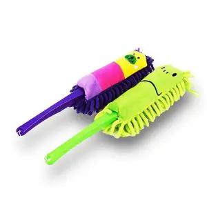 [NS홈쇼핑]극세사 먼지떨이 초록 자동차 극세사 차량 캐릭터[35789399]