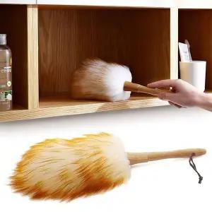 [NS홈쇼핑]고급 양모 먼지 털이개 양털 떨이개 떨이 털이 틈새[35789419]