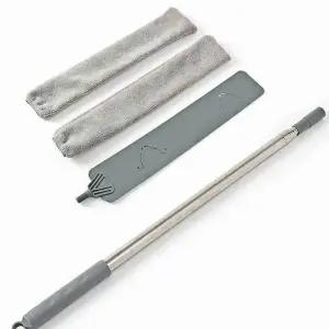 [NS홈쇼핑]바닥 천장 길이조절 흡착식먼지털이개 먼지청소걸레대[35789151]