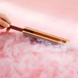 [NS홈쇼핑]접이식 먼지제거 브러쉬 브릭레드 가정용 청소 털기[35789874]