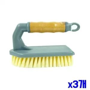 [NS홈쇼핑]우드 손잡이 브러쉬 바닥솔 x3개 욕실바닥청소[35789898]