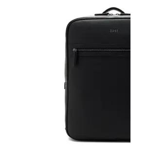 [백화점정품] 26년NEW 닥스 DAKS [쇼핑백동봉] 블랙 가죽 심플 백팩 DBBA2F337