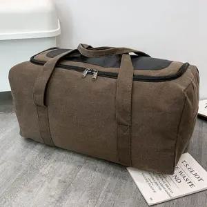 남자 여성 사각 보스턴가방 캔버스 여행백 빅더블백 여행용보스턴백 더플백 망치가방