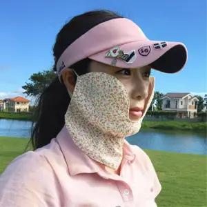 [마이모노샵][마이모노샵] 여성용 골프 등산 야외활동 꽃무늬 C형 볼마스크 (16924728)