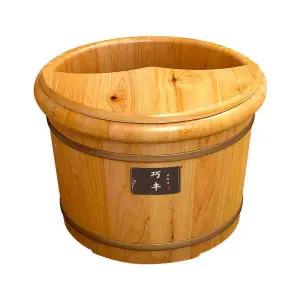 편백나무 족욕통 히노끼 욕조 원목 족욕기 나무대야 족욕 찜질 족탕대야 발욕조