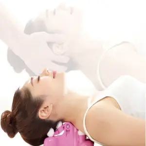 목편한 지압기 바른자세 어깨 승모근 목 마사지 기계 zov2+4zEW