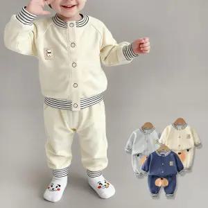 리틀모먼트 남아 가디건 조거팬츠 상하복세트 206028