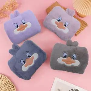 자광 도널드 보온 물주머니 1리터 보온보냉 휴대용 온수찜질팩 판촉물 얼음주머니 캐릭터핫팩