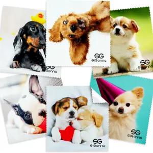 안경용 극세사 클리닝 천 - 안경 렌즈 휴대폰 스크린 카메라 클리너용 6개