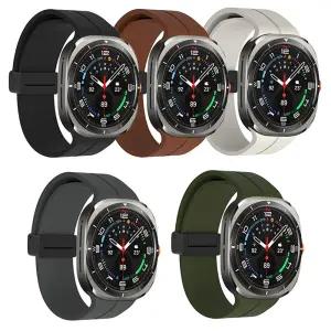 갤럭시워치 울트라 2025 47mm 마그네틱 디버클 스트랩 실리콘밴드 시계줄