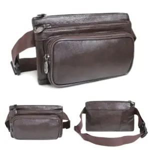 가죽 웨이스트백 힙색 슬링백 허리색 브라운 가방 남자웨이스트백 여행용힙색