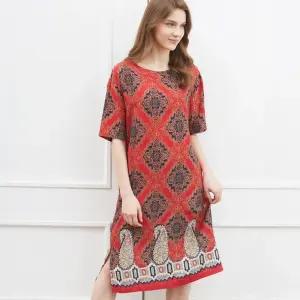 라페어 레드 페이즐리 지오 원피스 LWODD706-RE1185321