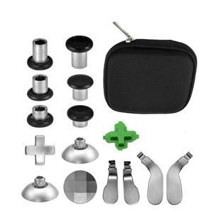 Xbox One 엘리트 시리즈 1용 액세서리 - 금속 마그네틱 엄지스틱 교체, 6가지 아날로그 스틱, 4개의 패들, 2개의 D-패드, 베이스 포함