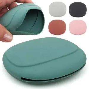 [셀러에이드]이어폰파우치 휴대용 실리콘 파우치 이어폰 액세서리 케이블