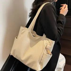 [셀러에이드]데일리 포켓 토트백 가방 백 숄더백 텀블러 에코백 텀블러백 여성