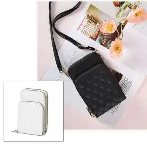 OP51 마름모패턴 여성 미니크로스백 데일리 핸드폰백 미니백 학생크로스백 여행보조가방