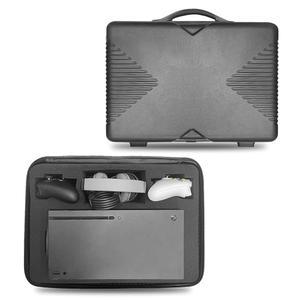 XX 시리즈 X 휴대용 케이스, XSX 콘솔 / 컨트롤러 헤드셋 게임 및 기타 액세서리와 호환 - 하드 쉘과 맞춤형 폼이 있는 보호 여행용 케이스(오리지널 Xbox 스타일)