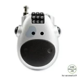 젖소모양 오토릴 자물쇠 강력안전 3중번호잠금 3중번