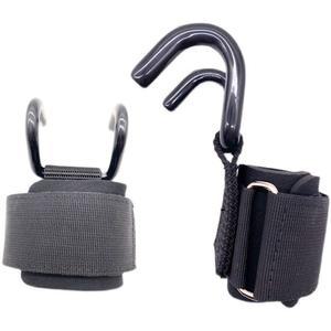 스트랩 데드리프트 갈고리 웨이트 부스터 손목 2개입 철봉 바벨 1