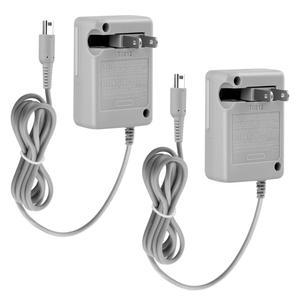 AC 어댑터 게임 충전기, 닌텐도 DSi /Dsi XL / 2DS 3DS 3DSXL 새로운 3Dsll 100-240V 벽 플러그 (2팩)와 호환되는 충전기
