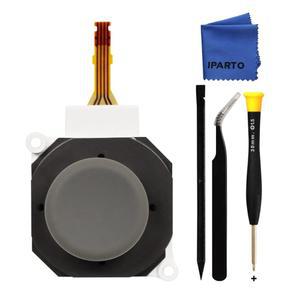 원형 패드 캡이 있는 닌텐도 2DS 3DS XL 아날로그 엄지 스틱 조이스틱을 위한 iParto 3D 조이스틱 교체