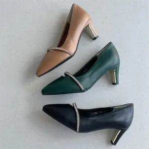 여자 모던 데일리 데이트룩 하객 펌프스 슈즈