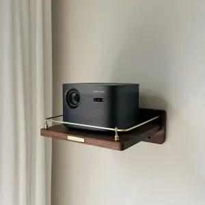 선반 원목 빔프로젝터 브래킷 거치대 거실 벽걸이 스피커