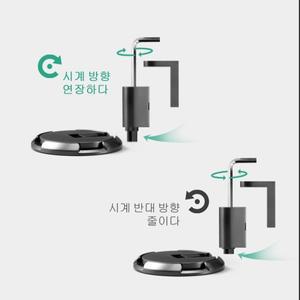 호환 KAK 헤비 듀티 마그네틱 도어 스톱퍼 기계식 조절 식 홀더 비 펀치 스티커 가구 하드웨어 소음 없음도