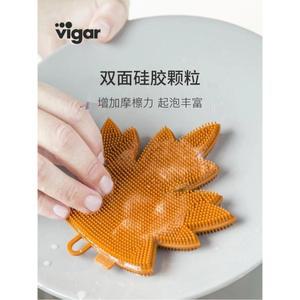 실리콘 설거지 클렌징 주방 스크럽 냄비 양면 사용 가능