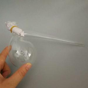 호환 실험실 유리 Retort 플라스크 1 개/몫 125ml/250ml/500ml/1000ml  곡선 목 레토트 병