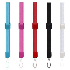 유톤 5pcs Wii 리모컨, 휴대폰, MP3, 디지털 카메라용 잠금 장치가 있는 범용 핸드 손목 스트랩 손목밴드