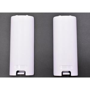 닌텐도 Wii 리모컨용 교체용 배터리 백도어 커버 쉘 2팩 아트앤뷰티 (흰색)