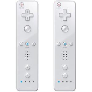 실리콘 케이스와 손목 스트랩이 있는 닌텐도 Wii /Wii U용 MOOGOLE 2팩 리모컨