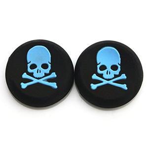 소니 PSP 1000 2000 3000 Go PS Vita PS3 무브 카메라, 닌텐도 DS Lite DSi XL 2DS 3DS Wii 리모컨 U, MP3 뮤직 플레이어용 핸드 손목 스트랩 2개 - 블루 (블루 스컬)