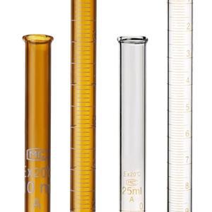 호환 10ml-25ml-50ml-100ml 산성 클래스 A 투명 유리 실험실 화학 장비용 스톱콕 흰색/갈색 뷰렛