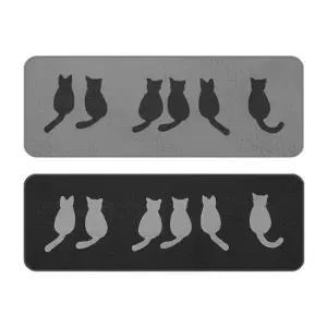 고양이퀼트 대형러그 면발매트 주방발판 다용도싱크대