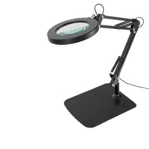 대형 스탠드 돋보기 데스크탑 독서용 확대경 고배율 고화질 미세작업 탁상용 비상 엔틱 확대기