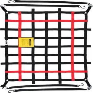 픽업 트럭 침대용 오리온 모터 테크 카고 네트 SUV ATV 오일 리그 랙용 3.5피트 x 4.2인치 숏 베드 S-훅