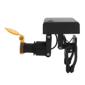 무선 루페 LED 라이트 램프 노란색 안경 필터 쌍안경 조명기 클립