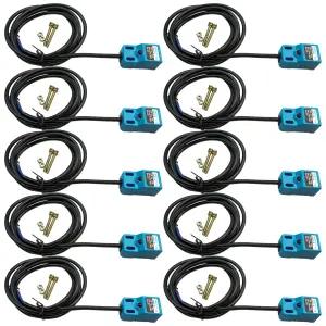 DC 10-30V 300mA 3와이어 유도 근접 센서 스위치 SN04-N NPN 정상 개방 NO 감지 거리 4mm 스위치(10팩)