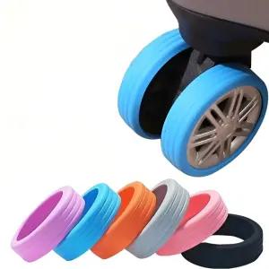 캐리어 휠 커버 무소음 바퀴 보호대 8P mCt6+5UXb