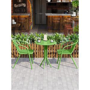 테이블 야외 원형 발코니 식탁 철제 카페 포장마차 플라스틱