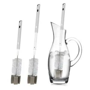 삼정088 스펀지 나일론 2단 베이직 병솔/세척솔/보틀/젖병솔/젖병/텀블러/물병/물병솔/브러쉬/병세척솔