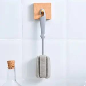 (1개) 스펀지 짧은형 컵 세척솔/병솔/물병/세척/컵브러쉬/물통솔/컵세척/병닦는솔/물통/보틀/젖병솔/물병솔