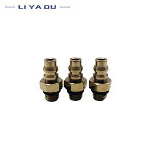 호환 10pcs 2mm 3mm 4mm 6mm OD 공기  호스 M3 M4 M5 M6 남성 미니 바브 피팅 파고다 조인트 구리 니켈 철