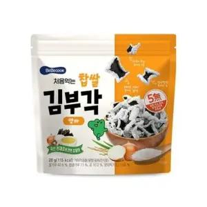 [유로메디] 베베쿡 처음먹는 찹쌀 김부각 양파 20g