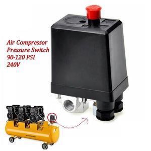 호환 컴프레서 압력 스위치  자동 4 포트 매니폴드  전기 도구 액세서리  90-120psi