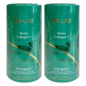 뉴트리원 비비랩 차주영 비오틴 콜라겐 V 인텐시브 30포 2통